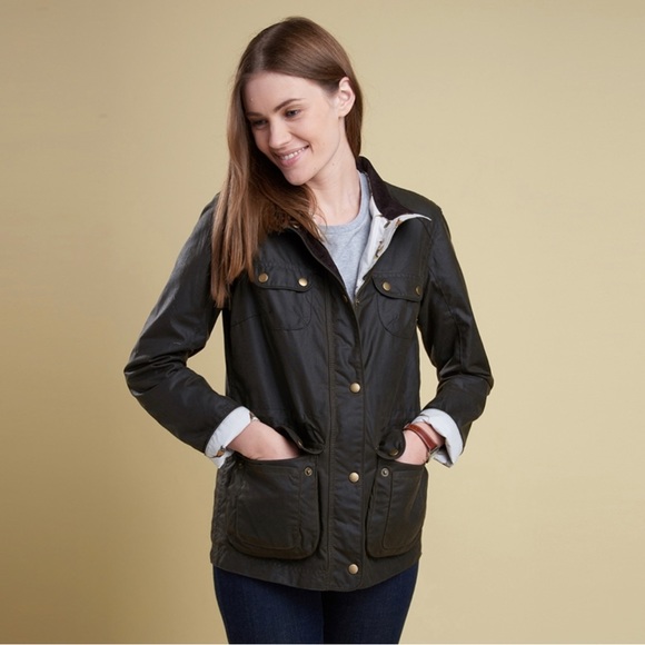 Barbour Jackets & Coats Barbour Broom Wax Womens Jacket Blue 4 Poshmark
